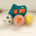 juguetes para masticar perros duraderos interactivos de tren de bolas de puñalada